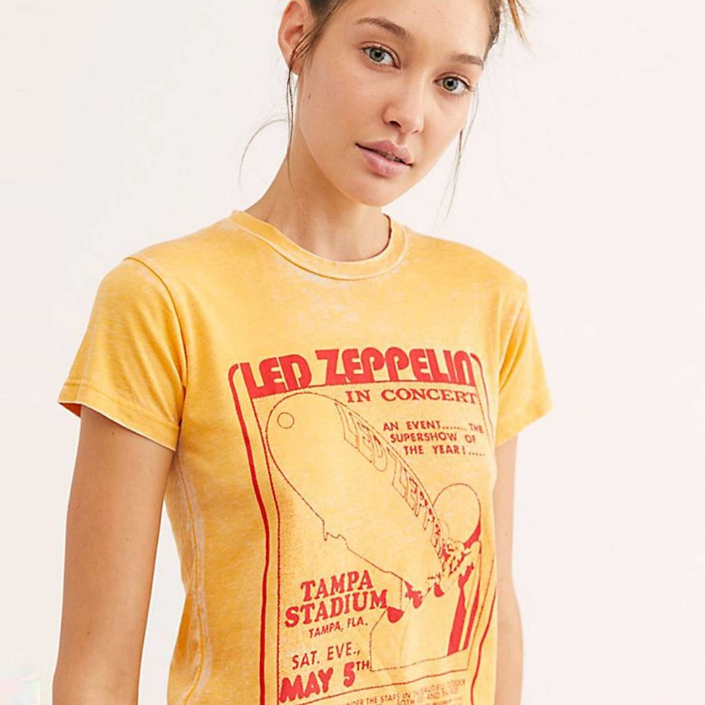 Daydreamer Led Zeppelin Tampa Stadium Slim Tee